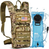 NOOLA Hydration Backpack with 3L TPU Water Bladder, Tactical Molle Water Backpack for Men Women, Hydration Pack for Hiking, Biking, Running and Climbing