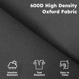 Oversized Folding Camping Chairs - 450 LBS Support Heavy Duty Camp Chair with Padded Cushion, Portable Outside Chairs with Carry Bag，Cooler, Cup Holder for Outdoor, Lawn, Sports - Blue