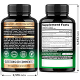 Mullein Leaf Extract for Lung Detox - Marshmallow Root | Echinacea | Oregano | Quercetin | NAC - 15-in-1 Lung Support & Cleanse for Smokers Supplement - Made in USA - As Drops, Tincture - 120 Capsules