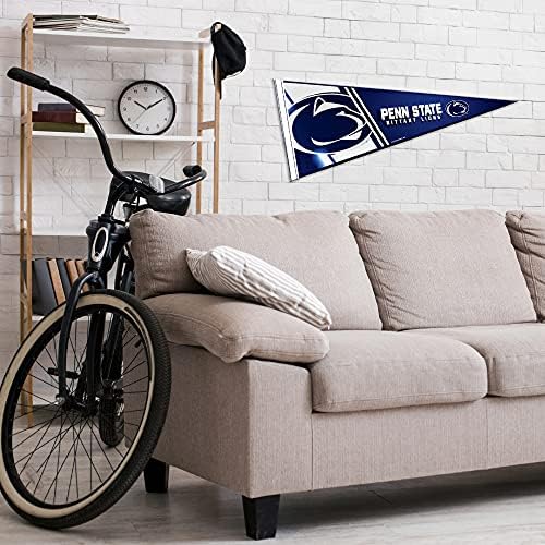 Rico Industries NCAA Primary 12" x 30" Felt Wall Décor Pennant - Great for Home/Bed Room/Man Cave Décor
