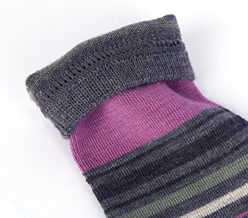EnerWear 4 Pack Women's Merino Wool Outdoor Hiking Trail Crew Sock