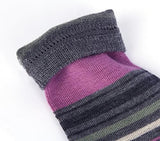EnerWear 4 Pack Women's Merino Wool Outdoor Hiking Trail Crew Sock