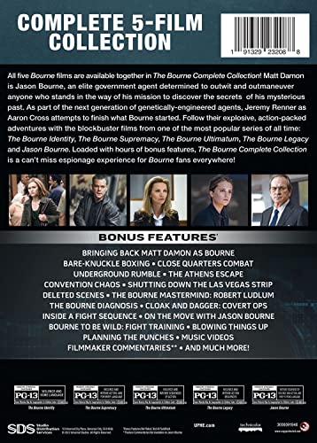 The Bourne Complete Collection [DVD]