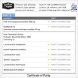 Oral Complete, Dental Probiotics, Bad Breath Treatment Halitosis Tonsil Stone Removal, 120 capsules