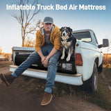 Umbrauto Air Mattress for 5.5-5.8 ft Full-Size Short Truck Beds, Inflatable Truck Tent Airbed with Pump, Pickup Camper Air Bed for Camping