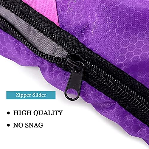 Camping Sleeping Bag for Adults Boys and Girls,Cold and Warm Weather-Summer, Spring, Fall, Lightweight, Waterproof Compact Bag for Camping Gear Equipment, Traveling, and Outdoors