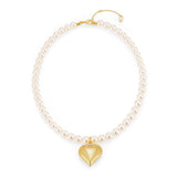 FAUTHENTICUTE Imitation Pearl Beaded Necklaces For Women