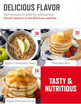 READYWISE - Breakfast Bucket, 120 Servings, Emergency, MRE Meal, Food Supply, Premade, Freeze Dried Survival Food for Hiking, Adventure & Camping Essentials, Individually Packaged, 25 Year Shelf Life