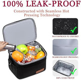 TuErcao 6 Can Mini Soft Cooler Bag for Beach Camping Travel Picnic Road Trip Leakproof Small Ice Chest, Insulated Cooler Lunch Box for Men Work