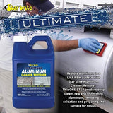 STAR BRITE Ultimate Aluminum Cleaner & Restorer - Aluminum Boat Cleaner - Perfect for Pontoon Boats, Jon Boats & Canoes (NO SPRAYER) - 64 OZ (087762)