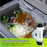 Beast Cooler Accessories StarBright Rechargeable Cooler Light with USB Charging - Cooler Light for YETI, RTIC, Igloo, Coleman - Waterproof LED - No Installation Required - 5.35x1.61x5.35 Inches