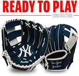 Franklin Sports MLB Youth Teeball Glove and Ball Set - Kids Baseball and Teeball Glove and Ball - Perfect First Kids Glove - 9.5"