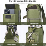 icolor Magnetic Gym Bag Water Bottle Carrier Holder with Phone Pockets & Shoulder Strap,5 Built-in Magnets Gym Bottle Pouch Sleeve,Magnetic Bag Gym Accessories Organizer for Men Women