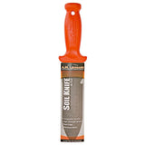 A.M. Leonard Deluxe Soil Knife, Orange – Hori Hori with 6-Inch SS Blade