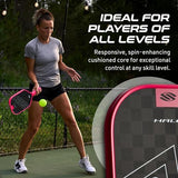 Selkirk Sport SLK Halo Raw Carbon Fiber Pickleball Paddle | Designed in The USA | Choose from The T700 Raw Carbon Fiber Power, The 18k Ultraweave Control, or The Kevlar Linkweave Thermoformed Pro
