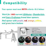 3 Replacement for Liftmaster Chamberlain Sears Craftsman 893MAX Garage Door Opener Remote 3 Pack