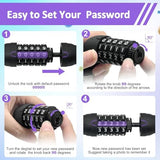 NDakter Bike Chain Lock, 5 Digit Combination Heavy Duty Anti Theft Bicycle Chain Lock,2.62/3.2/4.27/5/6Ft Long Security Resettable Bike Locks for Bike, Bicycle, Scooter, Door, Gate, Fence-4/6mm Thick