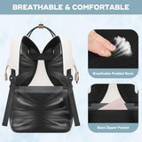 Maelstrom Cooler Backpack, 36 Cans Insulated Backpack Cooler, Soft Leakproof Double Deck Cooler Bag, Lightweight Lunch Backpack for Men & Women,Perfect for Beach Travel, Camping & Work-Beige gray