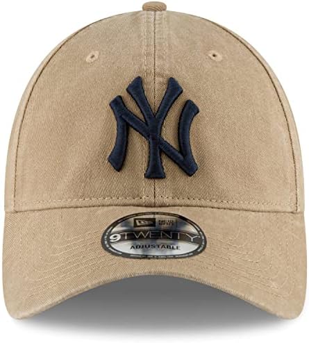 New Era MLB Khaki Core Classic 9TWENTY Adjustable Hat Cap One Size Fits All