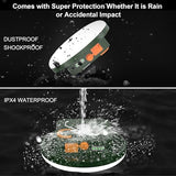 2pcs 10000mAh Rechargeable 3000LM Tent Light Camping Light, 6500K 24Hours Long Play Time , Outdoor Night Market Light Night Fishing Light Emergency Lights for Hurricane Tsunami disasters (Green)