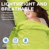 Sleeping Bag Liner, Travel Sheets & Adult Sleep Sack, Ultralight and Portable Summer Sleeping Bag - Ideal for Backpacking, Hotels and Hostels, Business Trips, Camping