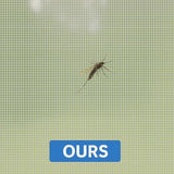 High-Density Magnetic Screen Door Mesh for Home and Patio, Tear Resistant Backdoor Screen Net with Magnetic Closure