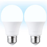 TORCHSTAR 1700LM Universal Garage Door Opener LED Light Bulb, UL FCC DOE, 15W Ultra Bright, Minimize Interference, 100W Eqv. 120V, A19 Bulbs, E26 Base, 5000K Daylight, Pack of 2