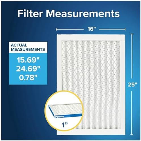 Filtrete 16x25x1 AC Furnace Air Filter, MPR 1900, Healthy Living Ultimate Allergen - Thumbnail 3