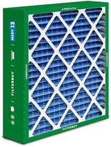 Filterbuy 20x25x6 Air Filter MERV 13 Optimal Defense (2-Pack), Pleated HVAC AC Furnace Air Filters for Aprilaire Space-Gard 201/2200 / 2250 & Lennox (Actual Size: 19.75 x 24.25 x 6.00 Inches)