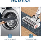 Stair Treads for Wooden Steps Indoor, 15 Pack 8" X 30" Non Slip Carpet Stair Treads with Reusable Adhesive for Kids Elders and Dogs, Surface Polyester TPR Backing Stair Rugs