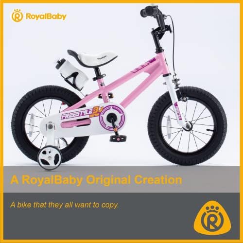 RoyalBaby Kids Bike EZ Freestyle Training Free Balance to Pedal Easy Learning Bicycle, 12-18 Inch for Toddlers to Big Kids