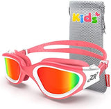 ZIONOR Kids Swim Goggles, G1 MINI UV Protection Anti-Fog Polarized Swimming Goggles for Age 6-14