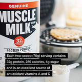 Muscle Milk Genuine Protein Powder, Banana Crème, 32g Protein, 4.94 Pound, 32 Servings