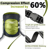 Frelaxy Compression Sack, 40% More Storage! 11L/18L/30L/45L/52L Compression Stuff Sack, Water-Resistant & Ultralight Sleeping Bag Stuff Sack - Space Saving Gear for Camping, Hiking