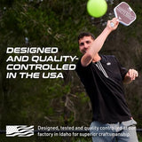 Selkirk Sport SLK Halo Raw Carbon Fiber Pickleball Paddle | Designed in The USA | Choose from The T700 Raw Carbon Fiber Power, The 18k Ultraweave Control, or The Kevlar Linkweave Thermoformed Pro
