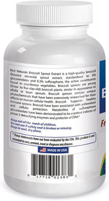 Best Naturals Broccoli Sprout Extract 1000mg per Serving - 120 Capsules (Pack of 2)