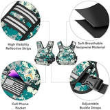 APEXUP Adjustable Weighted Vest, 4-10lb/12-18lb/20-32lb Vest with 6 Ironsand Weights and Large Pocket, Weight Vest for Men Women Strength Training, Running, Walking