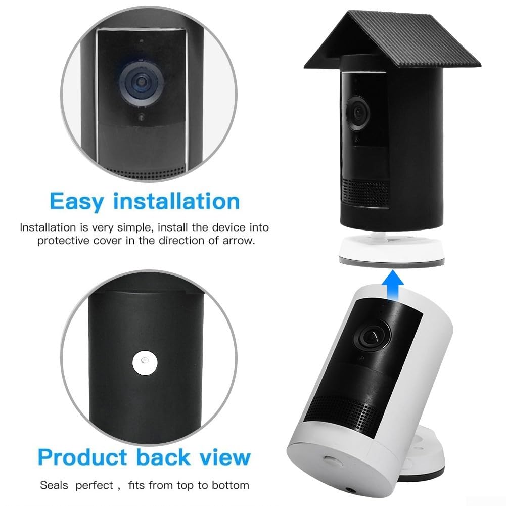 Silicone Case For Ring Outdoor Cam-Plus 2025,Waterproof Camera Cover,UV Protection Case,Outdoor Surveillance Camera Case,Anti-scratch Silicone Shell