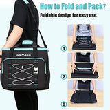 INSMEER Insulated Cooler Bag 90Cans/55L Large Cooler Bag Soft Sided Cooler with Shoulder Strap, Collapsible Coolers, Portable Leakproof Lunch Cooler for Camping/Beach/Food Delivery/Picnic