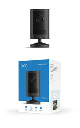 Ring Outdoor Cam 2K (newest model), Battery, Home or business security, Wide-Angle Retinal 2K Video, 6x Enhanced Zoom, Night Vision, Black