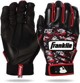 Franklin Sports MLB Youth Batting Gloves - Digitek Camo Baseball + Softball - Premium Leather - Many Sizes + Colors - Youth