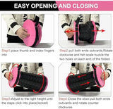 Upgraded Foldable Stool Thickened, Portable Collapsible Stool Retractable Stool for Fishing, Hiking Tours, BBQ, Parties, Outdoor Activities（Pink）