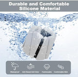 Wrist Weights Set of 2, Adjustable Silicone Workout Weights for Women and Men, Wearable Ankle/Wrist Weights Suitable for Yoga, Dance, Pilates, Pool Exercises and Jogging, 2lb