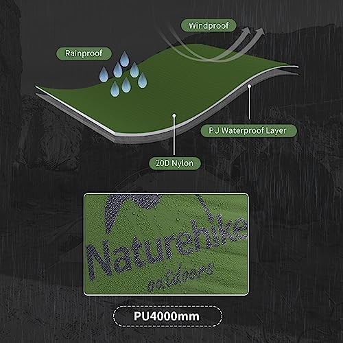 Naturehike Mongar 2 Person 3 Season Camping Tent Ultralight Backpacking Tent for Hiking Cycling