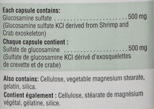 Jamieson Glucosamine Sulfate 500mg 360 Capsules