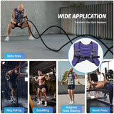 ZELUS Weighted Vest, 6lb/8lb/12lb/16lb/20lb/25lb/30lb Weight Vest with Reflective Stripe for Workout, Strength Training, Running, Fitness, Muscle Building, Weight Loss, Weightlifting