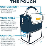 Kanga Insulated Cooler Bag - Soft Cooler Bag - 6 or 12 Can Beer and Seltzer Drink Cooler - Insulated Leak Proof and Durability Tested - Kanga Pouch Cooler