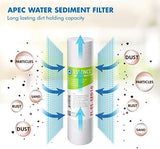 APEC Water Systems FILTER-SET-ESX2 2 Sets of High Capacity Replacement Pre-Filter Sets For Essence Series Reverse Osmosis Water Filter System Stage 1-3