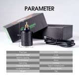 Dragonhawk Wireless Tattoo Kit 2 Batteries Tattoo Gun Kit Beginner Complete Tattoo Machine Pen Kit Pro Coreless Motor