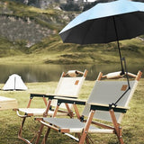 UPF 50+ Beach Umbrella with Adjustable Universal Clamp